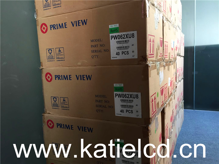 PVI元太6.2寸PW062XU8地鐵閘機(jī) 車(chē)載顯示工控屏